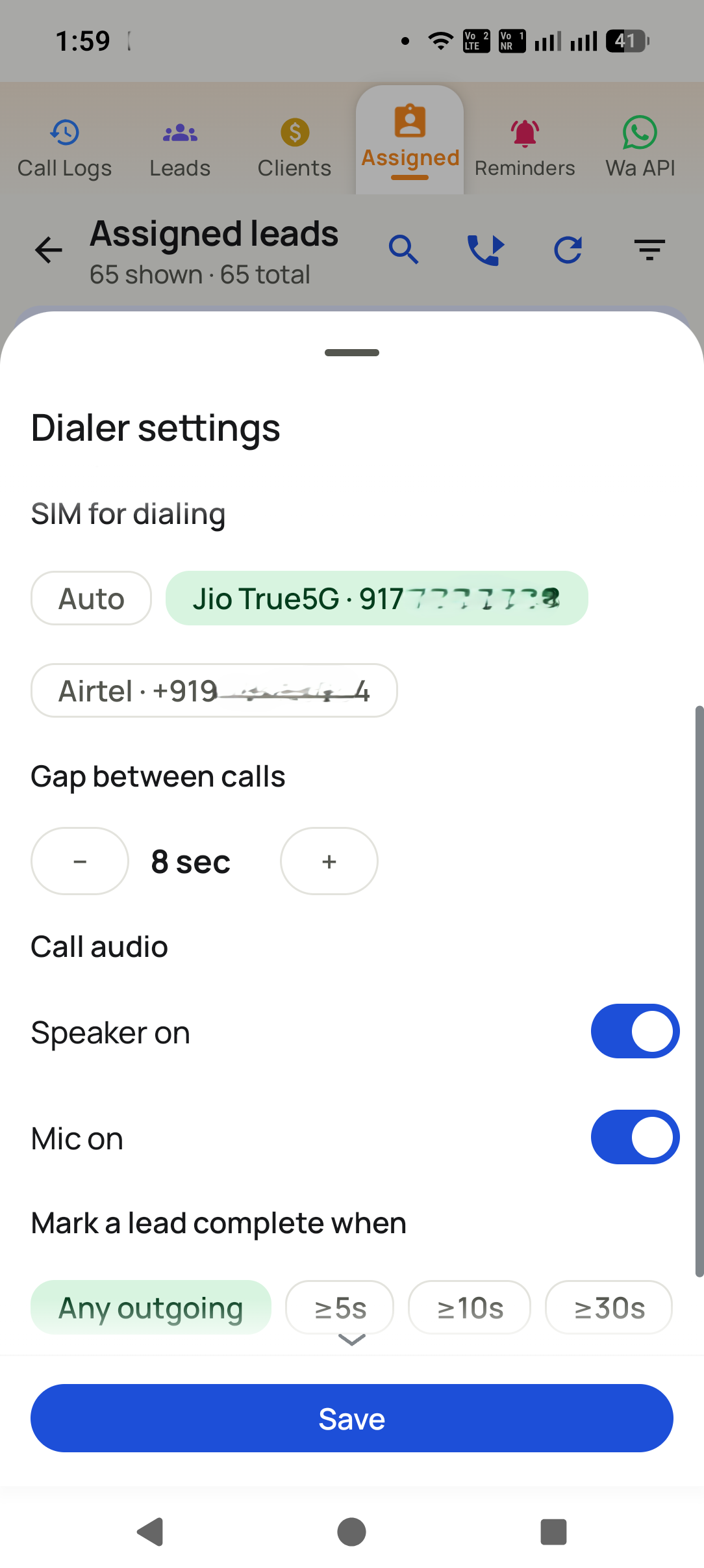 Team call reports: They call, it counts